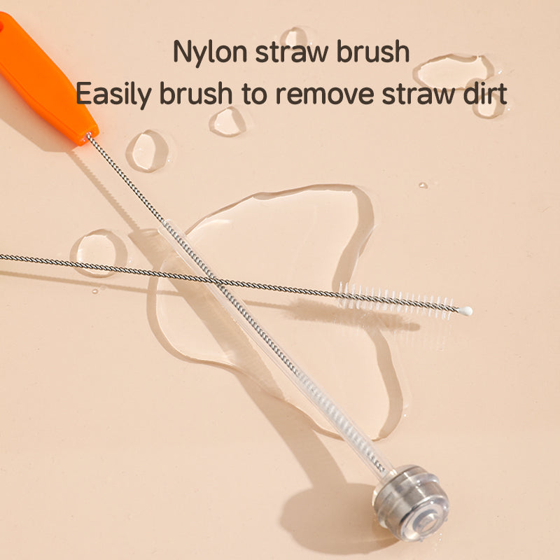 Nibbles Silicone Baby Bottle Cleaning Brush Set – 3 Pieces | Soft Bristles, Long Handle