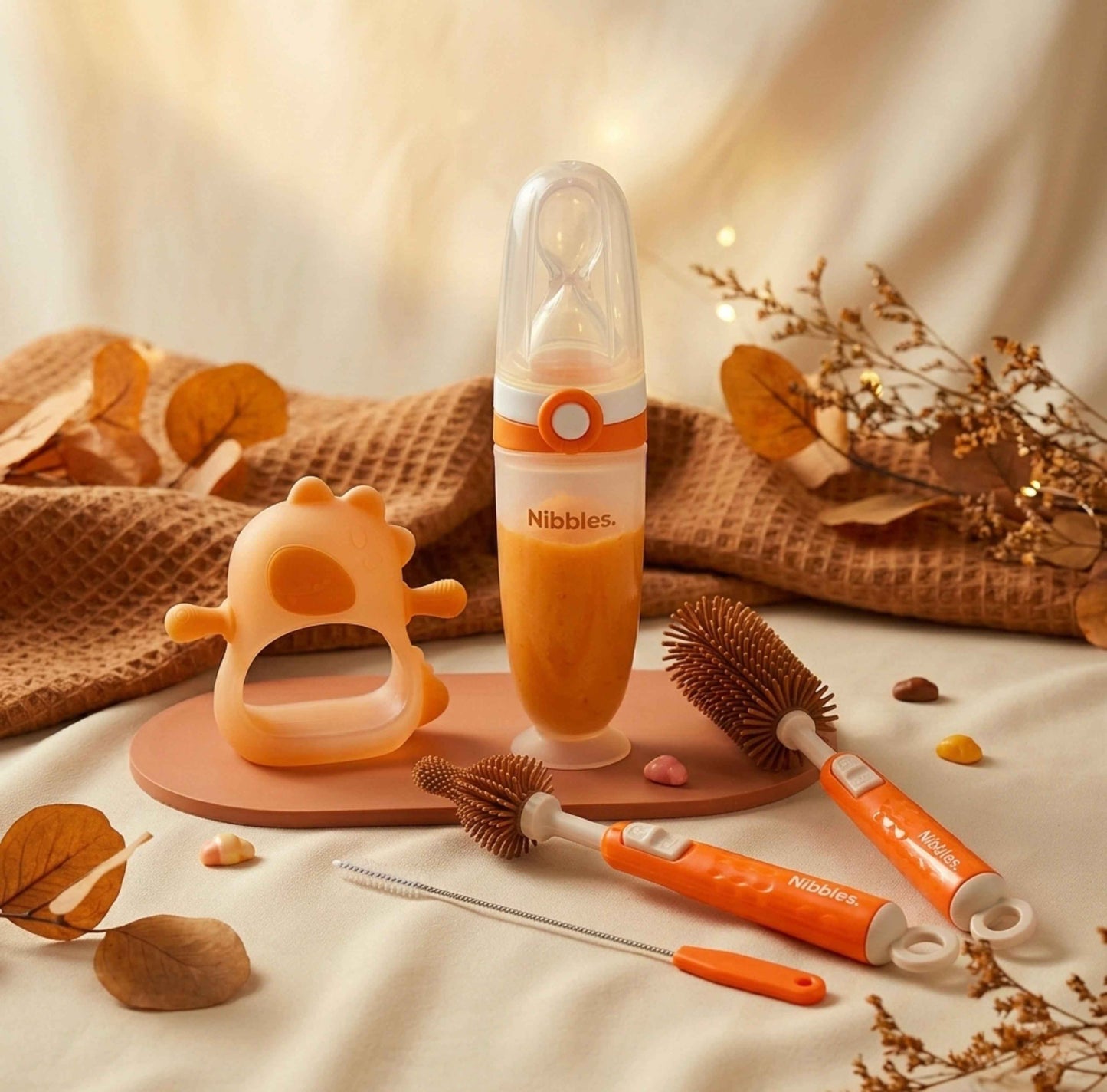 Nibbles Baby Feeding Kit - Complete Baby Feeding & Care Essentials