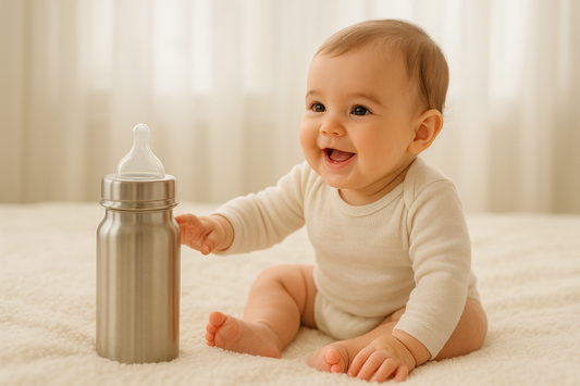 Are Steel Feeder Bottles the New Safe Choice for Indian Babies? - Nibbles
