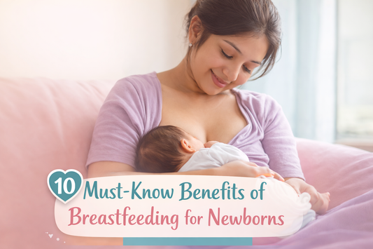 Mother feeding its child