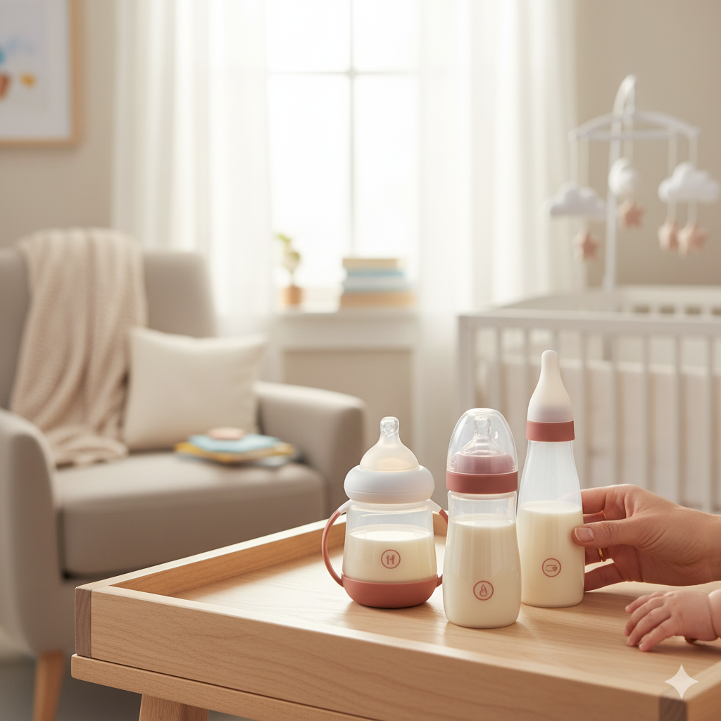 Wide-Neck vs. Narrow-Neck Bottles: Which Shape is Truly Best for a Breastfed Baby? - Nibbles