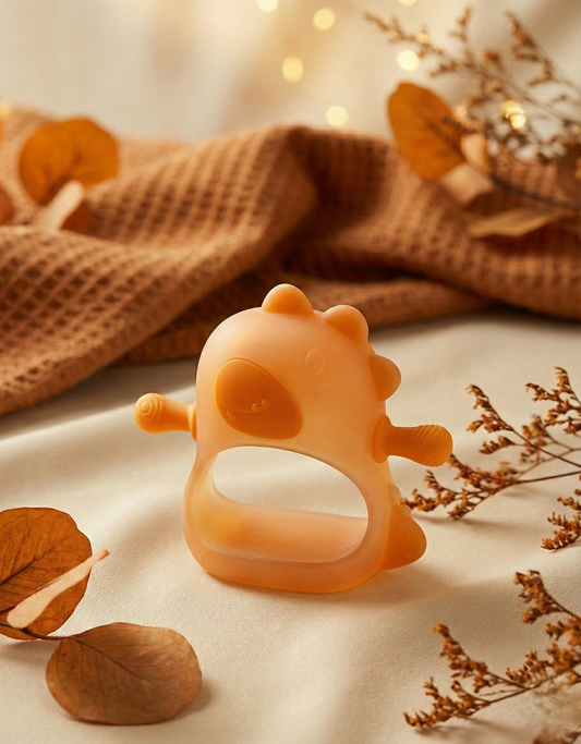 Silicone Dino Teether (Single Piece)