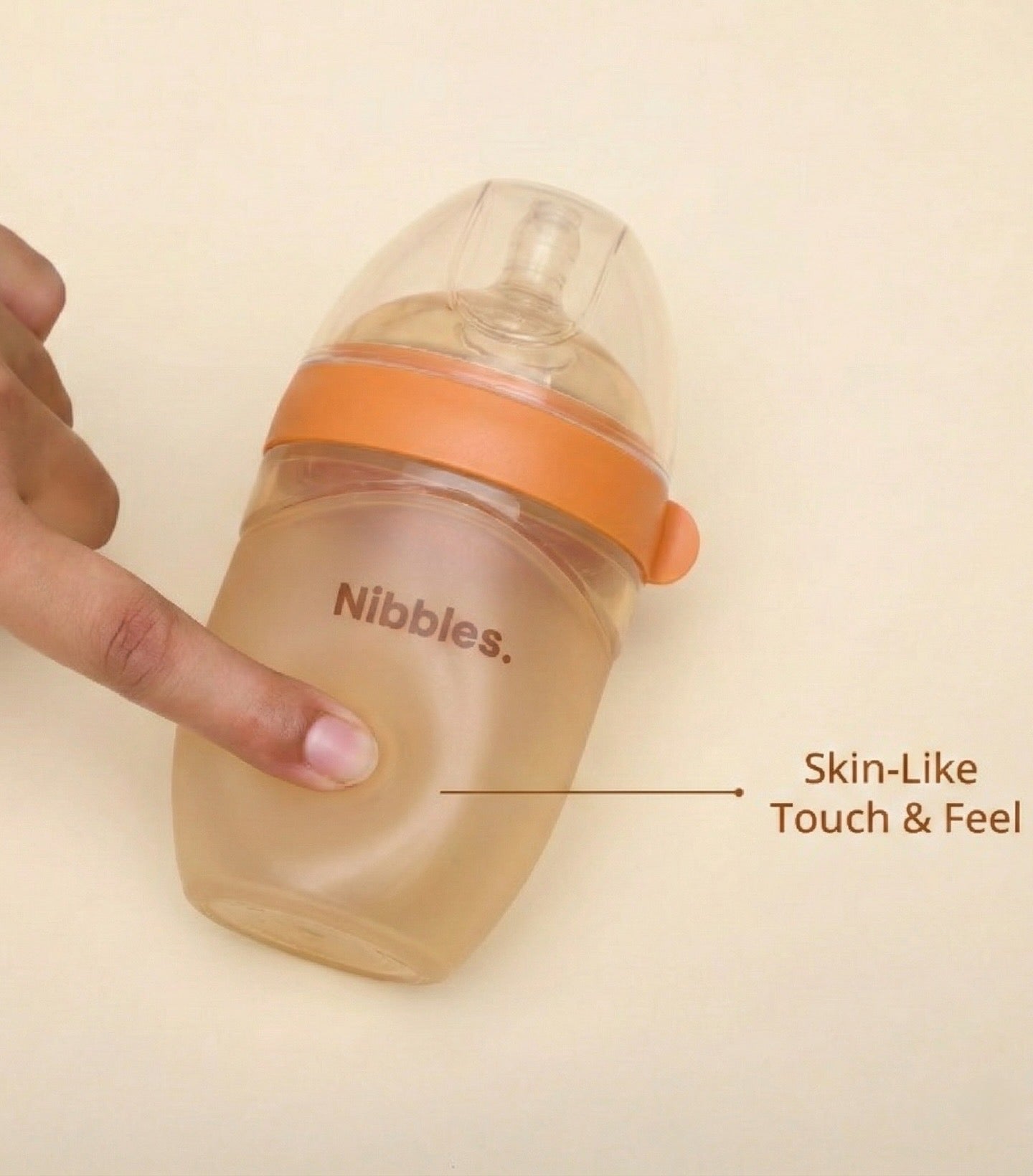 Silicone Anti-Colic Baby Feeding Bottle – 210 ml (Bestseller)