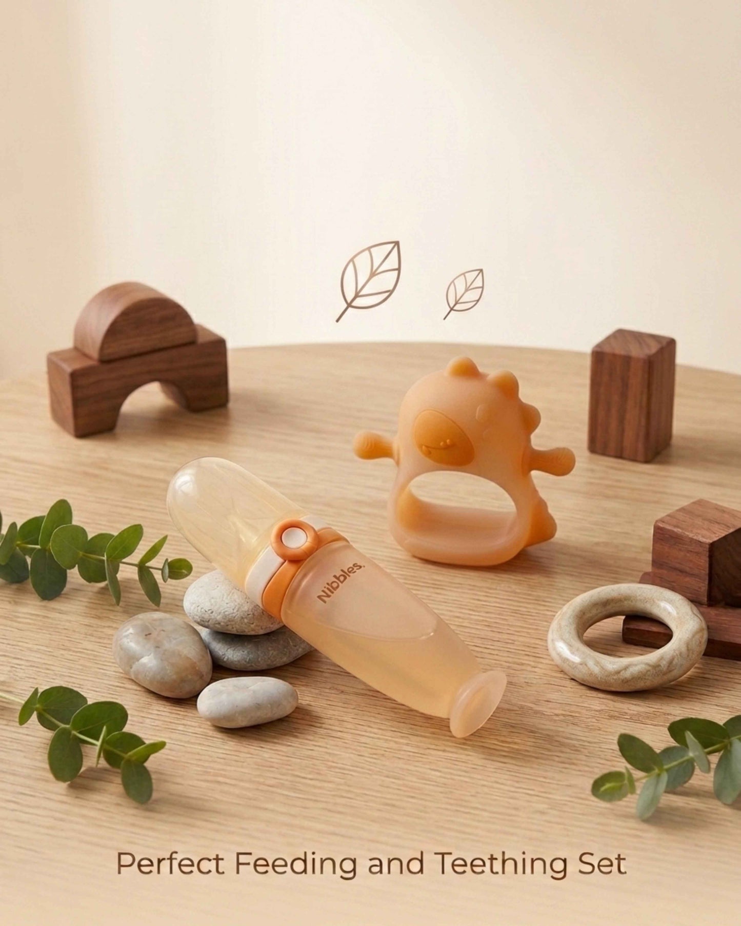 Nibbles Baby Feeding & Teething Comfort Combo